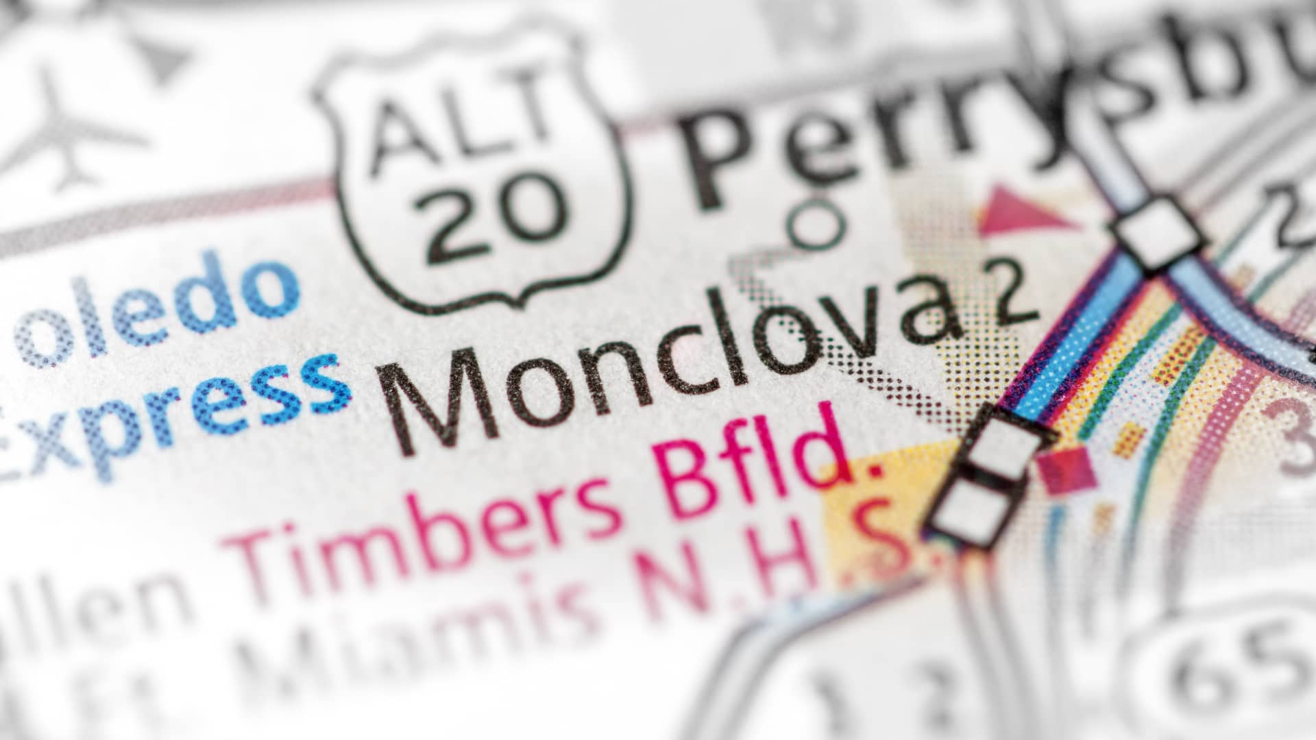 monclova en un mapa para representar las localidades con internet