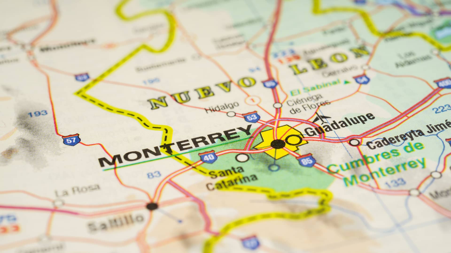 Localidades Internet Monterrey