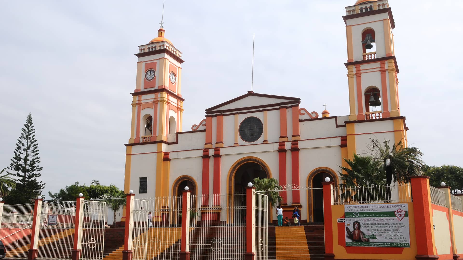 iglesia de san andres tuxtla en mexico para indicar la localidades con internet