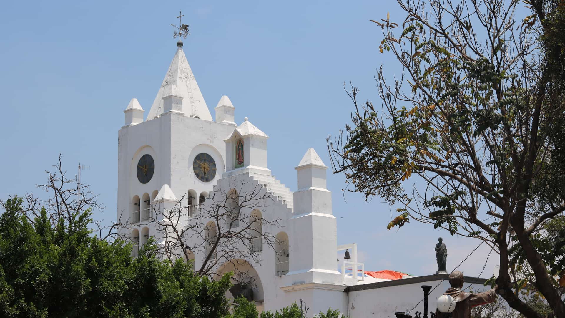 Catedral de San Marcos en Tuxtla para representar las sucursales de movistar en esa localidad
