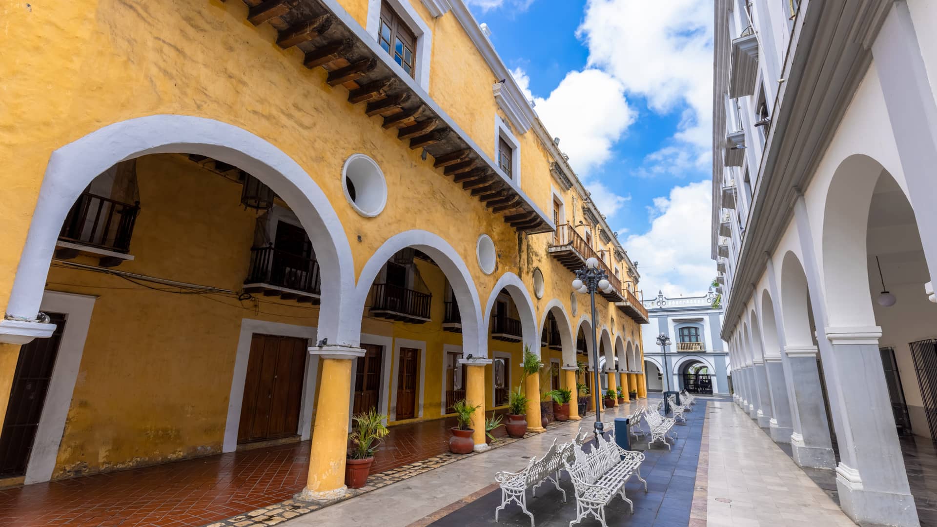 Palacio Municipal de Veracruz que es una localidad que tiene sucursales de movistar